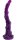 Twilight Serpent Dildo – Reptilian Fantasy Toy with Twisting Texture, 35 cm, Deep Purple Giant