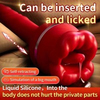 Ultimate Pleasure Vibe – Saugvibrator mit Schwingzunge & kraftvoller Stoßfunktion, doppelte Stimulation