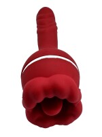 Ultimate Pleasure Vibe – Saugvibrator mit Schwingzunge & kraftvoller Stoßfunktion, doppelte Stimulation