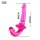 Lust Merge Dildo – Ergonomischer Gurtlos-Dildo für Paare, 21cm, beidseitig verwendbar, pink