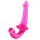 Lust Merge Dildo – Ergonomischer Gurtlos-Dildo für Paare, 21 cm, beidseitig verwendbar, pink
