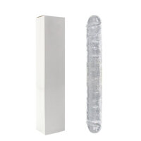 Crystal Veins Dildo – Transparent Double-Ended Dildo with Realistic Veins, 30 cm, Flexible and Versatile