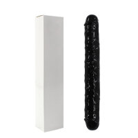 Obsidian Veins Dildo – Schwarzer Doppel-Dildo mit...