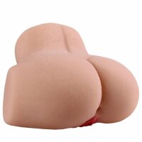Real Skin Delight – Vaginal- & Anal-Masturbator in kompakter Form, 1,77 kg, detailgetreu & hautnah
