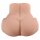Real Skin Delight – Vaginal- & Anal-Masturbator in kompakter Form, 1,77 kg, detailgetreu & hautnah