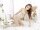 Celestial Lace Bodystocking – Weißer Netz-Catsuit mit floraler Spitze, geometrischen Cut-Outs und ouvert Schritt für XS–L