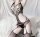 Noir Web Mosaic Bodystocking – Schwarzer Netz-Catsuit mit Strapsoptik, floralen Details & Cut-Outs, XS–L