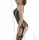 Seductive Stripes Bodystocking – Schwarze Netzoptik, ouvert, XS bis L, elastisch