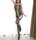 Midnight Lattice Bodystocking – Black Fishnet Catsuit with Lace-Up Cut-Out & Open Crotch, XS-L