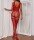Fiery Desire Bodystocking – Beidseitig tragbar, ouvert, XS-L (34-40), Rot