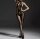 Noir Obsession Bodystocking – Schwarzer Halterneck Netz-Catsuit mit großen Cut-Outs & ouvert Schritt, XS–L