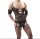 Onyx Lace Harness Mens Bodystocking – Schwarzer Herren-Catsuit aus Spitze mit Cut-Outs & Ouvert, XS–L