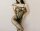 Shadow Sheer Line Bodystocking – Transparenter Netz-Catsuit mit grafischen Linien, Spaghettiträgern & ouvert Schritt, One Size XS–M