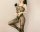 Shadow Sheer Line Bodystocking – Transparenter Netz-Catsuit mit grafischen Linien, Spaghettiträgern & ouvert Schritt, One Size XS–M