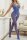 Cobalt Petal Straps Bodystocking – Cobalt blue mesh catsuit with floral lace, multi straps & open crotch, One Size XS–XL
