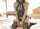 Vortex Keyhole Halter Bodystocking – Schwarzer Netz Catsuit mit Keyhole Cut Outs, Straps Optik & Neckholder, ouvert Schritt, One Size XS–L bis 75 kg
