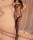 Black Rose Bodystocking – Seductive fishnet catsuit with floral design, open crotch, XS-M (34-38)