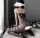 Rose Veil Sheer Bodystocking – Zarter Netz Catsuit mit Rosenmuster, Spaghetti Trägern & ouvert Schritt, One Size XS–M bis 60 kg