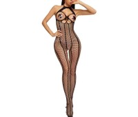 Seductive Web Bodystocking – Netz-Catsuit mit raffiniertem Cut-Out-Design, XS-L, Erotisch & Dehnbar